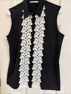 Anne Fontaine Pippa Blouse. New condition . Size large Euro 46. 98% cotton